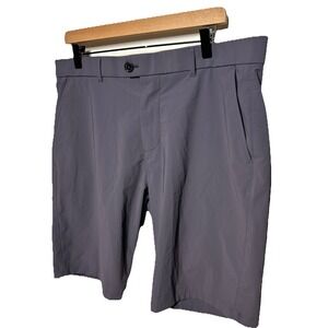 Greyson Montauk Sport Golf Shorts 10" Inseam Gray Men's Sz 36" EUC‎ Retail: $128